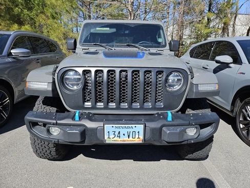 Used 2021 Jeep Wrangler Unlimited Rubicon 4xe w/ Steel Bumper Group image 3