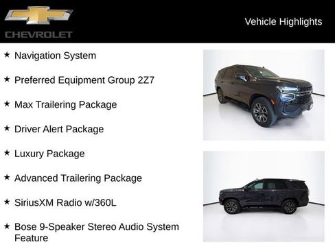 Certified 2022 Chevrolet Tahoe Z71 w/ Luxury Package image 5