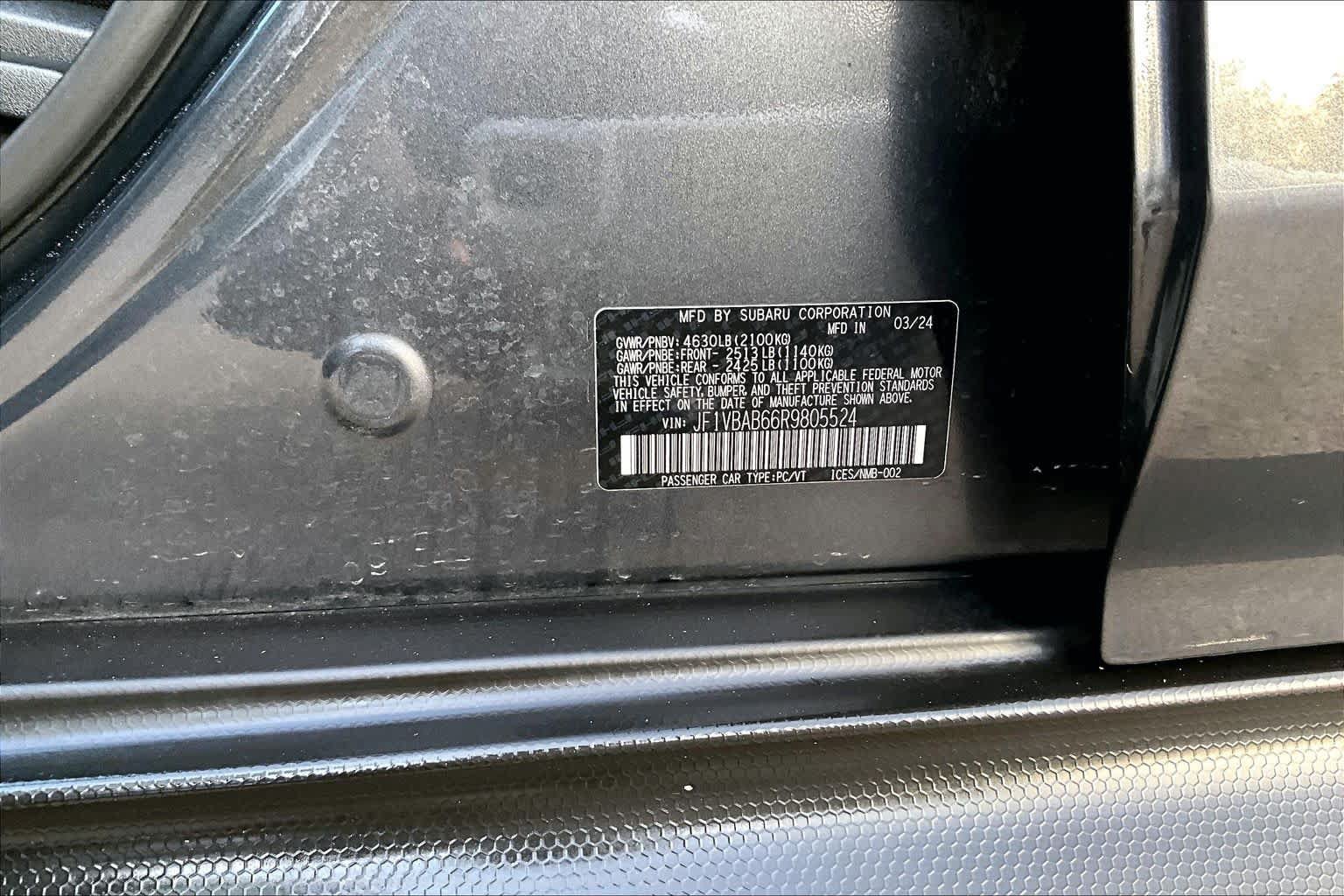 Used 2024 Subaru WRX AWD/4WD image 34