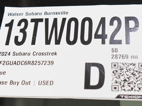 Used 2024 Subaru Crosstrek 2.0i Premium AWD/4WD image 29