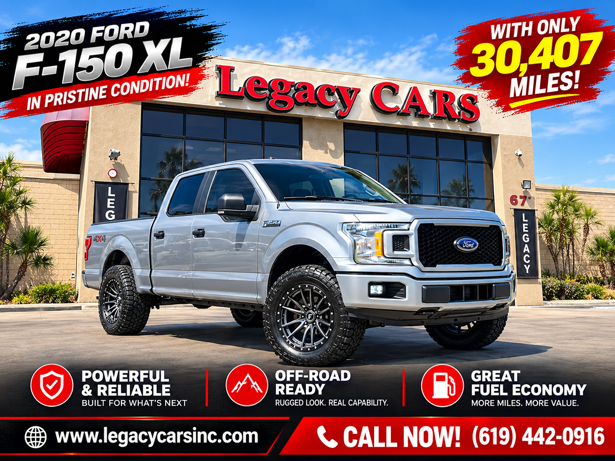Used 2020 Ford F150 XL w/ Equipment Group 101A Mid RWD image 2