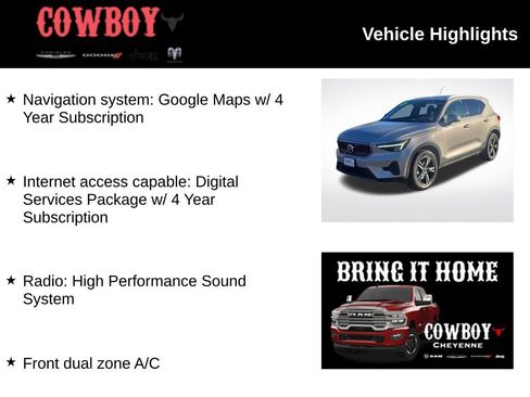 Used 2025 Volvo XC40 B5 Core image 2