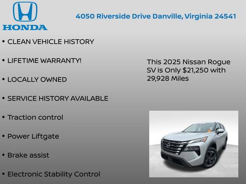 Used 2025 Nissan Rogue SV image 7