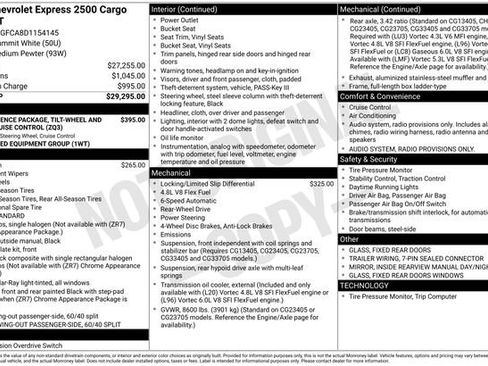 Used 2013 Chevrolet Express 2500 image 2