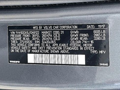 Used 2018 Volvo XC90 T5 Momentum w/ Convenience Package FWD image 33