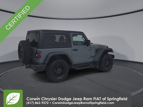 Certified 2024 Jeep Wrangler Sport AWD/4WD image 17