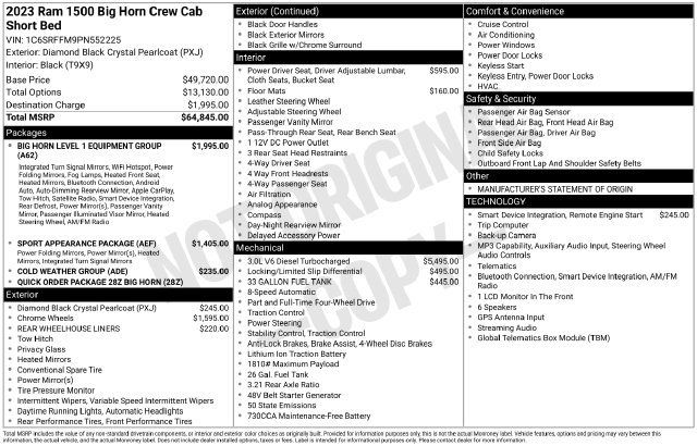 Used 2023 RAM 1500 Big Horn AWD/4WD image 5