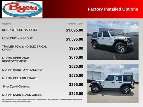 Used 2022 Jeep Wrangler Unlimited Rubicon w/ LED Lighting Group AWD/4WD image 10