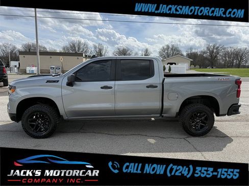 Used 2024 Chevrolet Silverado 1500 Custom Trail Boss w/ LPO, Dark Essentials Package AWD/4WD image 11