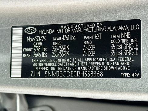 Used 2024 Hyundai Tucson Limited image 34