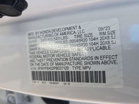 Used 2023 Honda Passport Elite image 35
