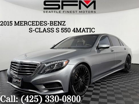 Used 2015 Mercedes-Benz S 550 4MATIC Sedan image 1