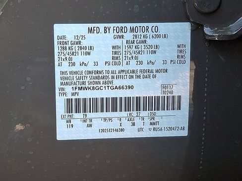 New 2026 Ford Explorer ST w/ Sun And Sound Package AWD/4WD image 19