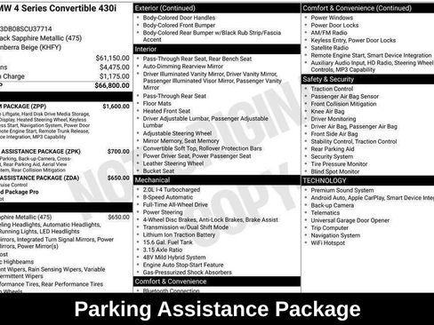 Used 2025 BMW 430i xDrive Convertible w/ Premium Package image 11