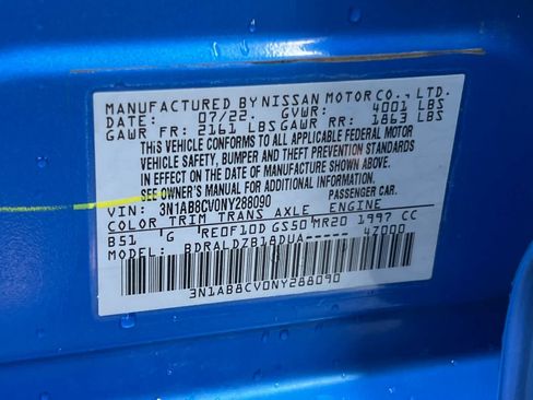 Used 2022 Nissan Sentra SV image 30