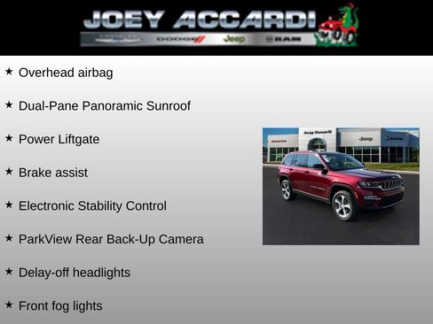 New 2025 Jeep Grand Cherokee Limited image 22