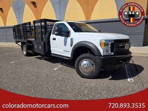 Used 2017 Ford F550 2WD Regular Cab Super Duty w/ Power Equipment Group image 1