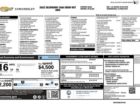 Used 2022 Chevrolet Silverado 1500 RST image 3