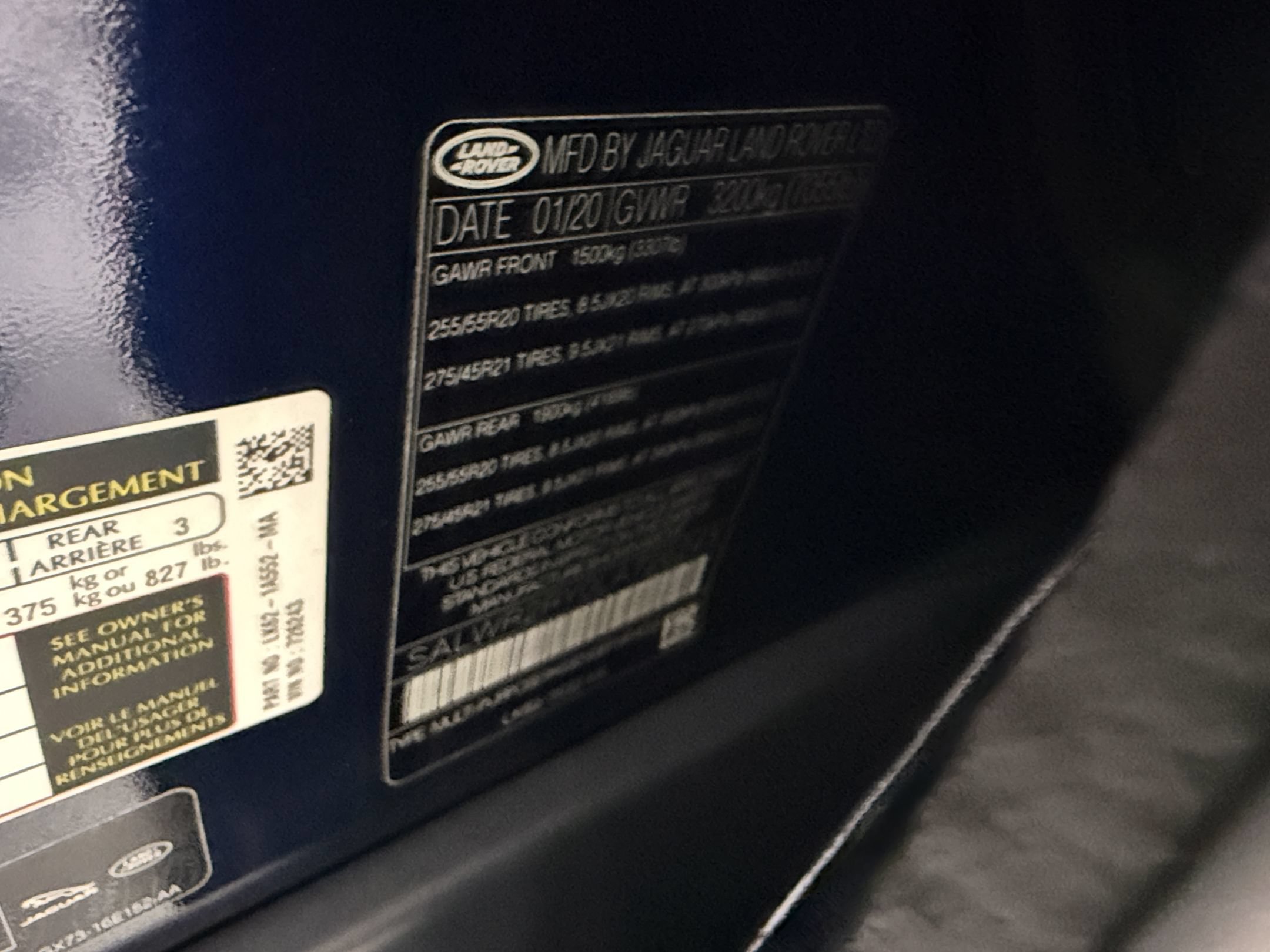 Used 2020 Land Rover Range Rover Sport HSE AWD/4WD image 24