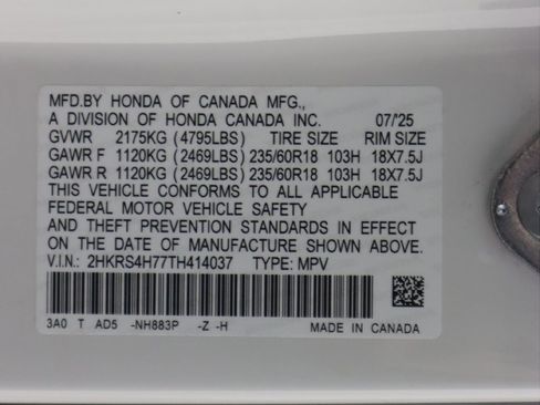 Used 2026 Honda CR-V EX-L image 57