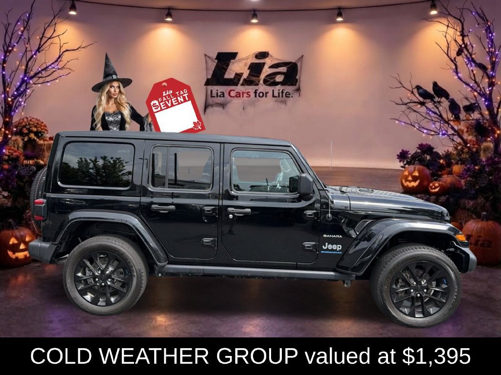 Certified 2023 Jeep Wrangler Unlimited Sahara w/ Cold Weather Group AWD/4WD image 2