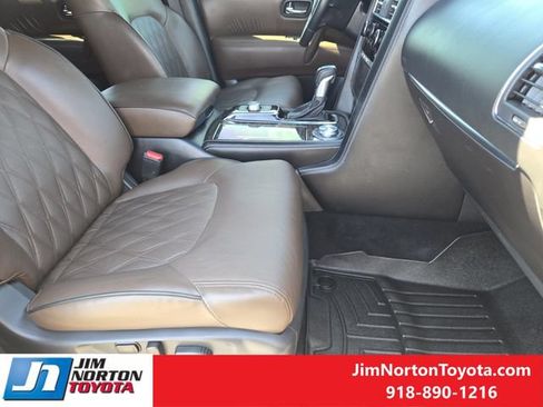 Used 2023 Nissan Armada Platinum w/ Captain's Chairs Package AWD/4WD image 16