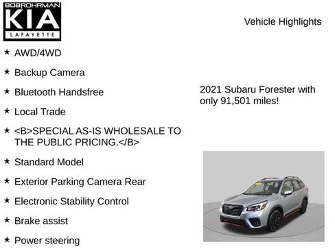 Used 2021 Subaru Forester Sport AWD/4WD image 7