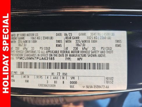 Used 2023 Ford Escape ST-Line image 42