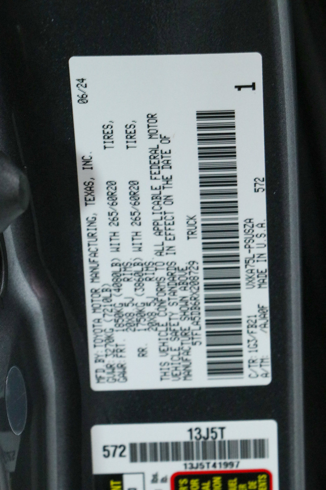 Used 2024 Toyota Tundra SR5 AWD/4WD image 33