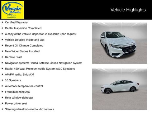 Used 2022 Honda Insight Touring image 2
