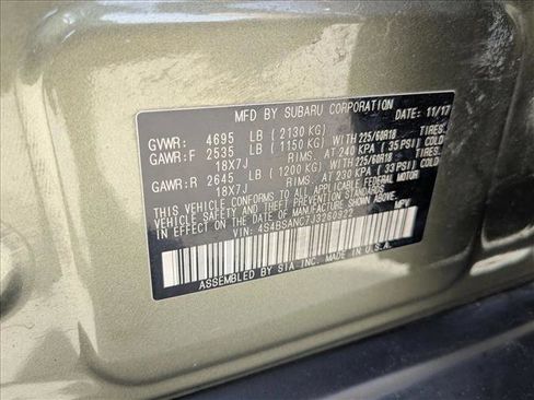 Used 2018 Subaru Outback 2.5i Limited image 25