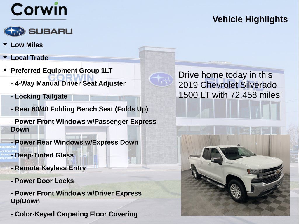 Used 2019 Chevrolet Silverado 1500 LT w/ All-Star Edition AWD/4WD image 6