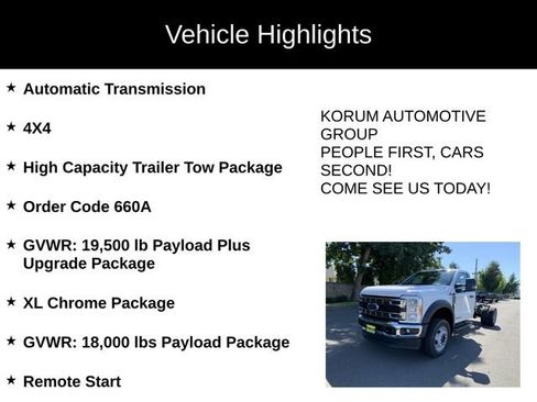 New 2024 Ford F550 4x4 Regular Cab Super Duty image 4