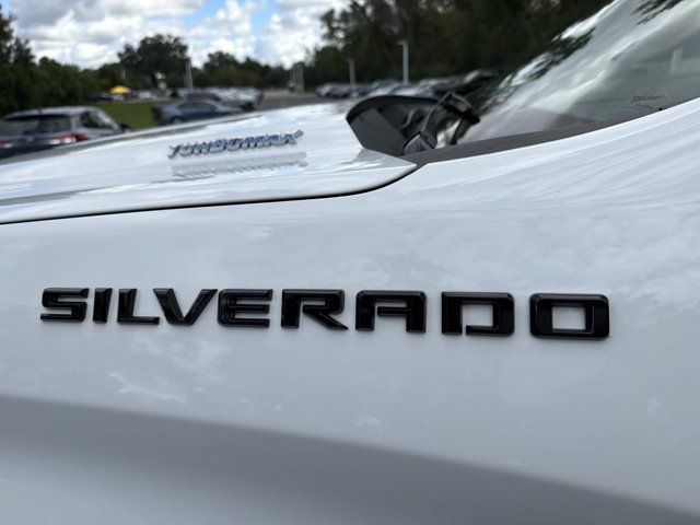Used 2025 Chevrolet Silverado 1500 Custom w/ Turbomax Blackout Package AWD/4WD image 8