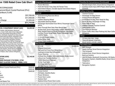 Used 2023 RAM 1500 Rebel w/ Rebel Level 2 Equipment Group image 7