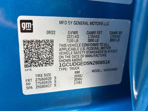 Used 2022 Chevrolet Silverado 1500 LTZ image 34