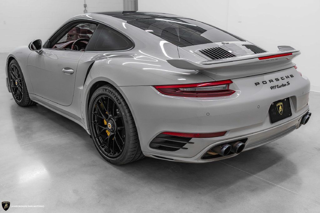 Used 2018 Porsche 911 Turbo S AWD/4WD image 3