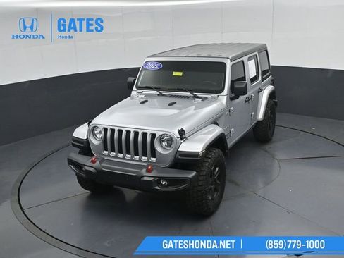 Used 2022 Jeep Wrangler Unlimited Sahara AWD/4WD image 48