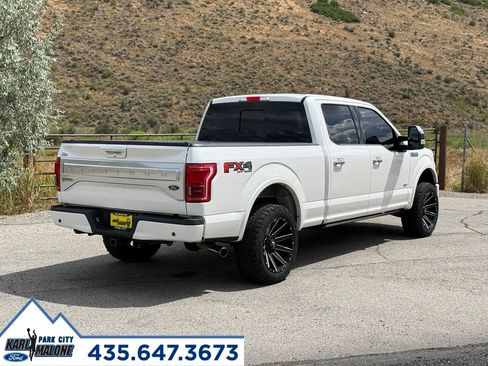 Used 2017 Ford F150 Platinum w/ Equipment Group 701A Luxury AWD/4WD image 6