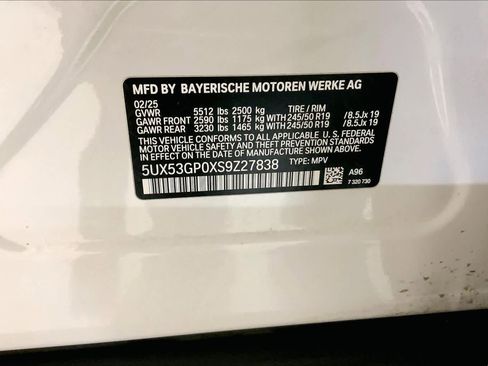 Certified 2025 BMW X3 xDrive30i image 36