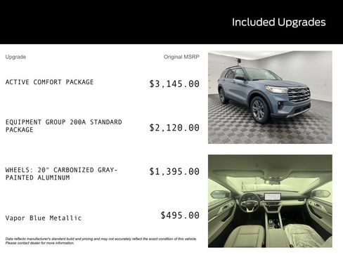 New 2026 Ford Explorer Active w/ Active Comfort Package image 3
