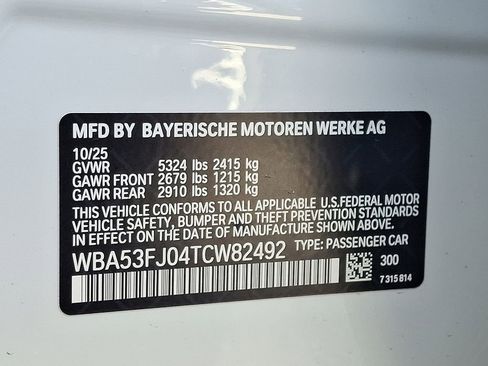 New 2026 BMW 530i xDrive w/ Convenience Package AWD/4WD image 19
