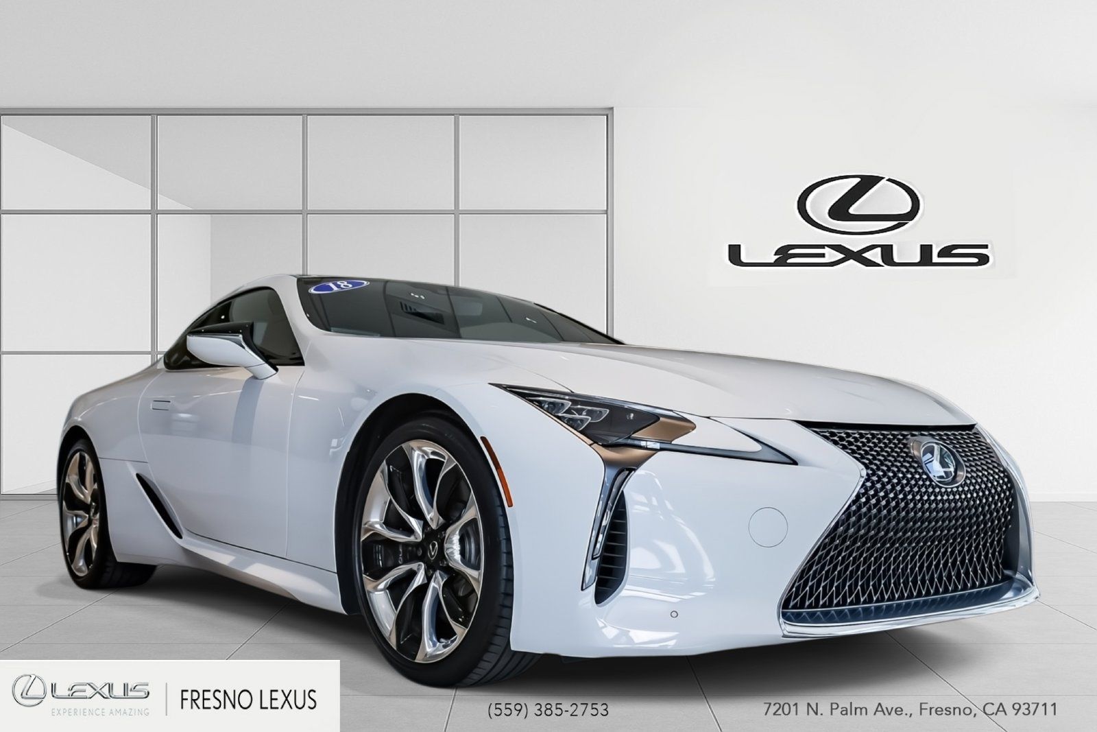 Used 2018 Lexus LC 500 Coupe w/ Sport Package RWD image 1