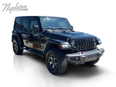 Used 2019 Jeep Wrangler Unlimited Rubicon w/ LED Lighting Group AWD/4WD image 8