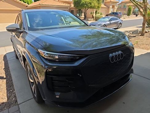 Used 2025 Audi Q6 e-tron Prestige w/ Black Warm Weather Package AWD/4WD image 2