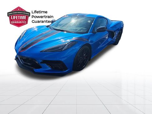 Used 2025 Chevrolet Corvette Stingray Preferred Cpe w/ Battery Protection Package RWD image 1