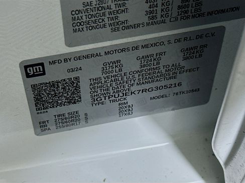 Used 2024 GMC Sierra 1500 Elevation AWD/4WD image 12