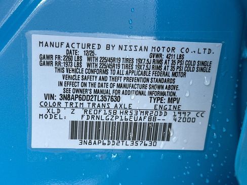 New 2026 Nissan Kicks SR w/ SR Premium Package AWD/4WD image 34
