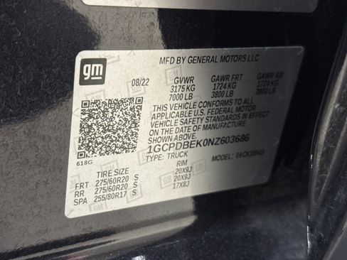 Used 2022 Chevrolet Silverado 1500 Custom image 30