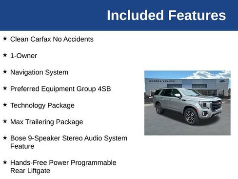 Used 2024 GMC Yukon AT4 w/ Technology Package AWD/4WD image 5